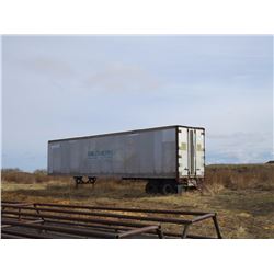 FRUEHAUF OLDER 48' TANDEM AXLE STORAGE VAN