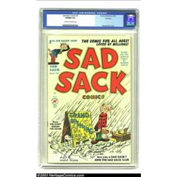 Sad Sack Comics #5 File Copy (Harvey, 1950) CGC VF/NM 9.0 Cream to off-white pages. This title is...