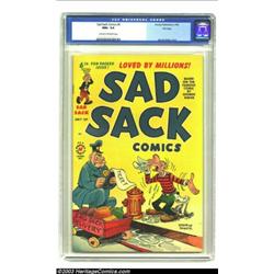 Sad Sack Comics #6 File Copy (Harvey, 1950) CGC NM+ 9.6 Cream to off-white pages....