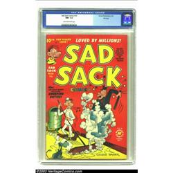 Sad Sack Comics #10 File Copy (Harvey, 1951) CGC NM- 9.2 Cream to off-white pages....