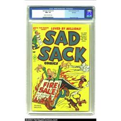 Sad Sack Comics #12 File Copy (Harvey, 1951) CGC NM+ 9.6 Cream to off-white pages....