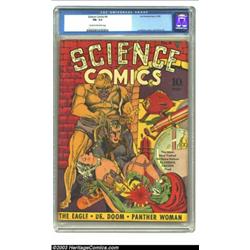Science Comics #4 (Fox, 1940) CGC FN- 5.5 Cream to off-white pages. Simon and Kirby each contribu...