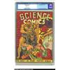 Image 1 : Science Comics #4 (Fox, 1940) CGC FN- 5.5 Cream to off-white pages. Simon and Kirby each contribu...