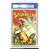 Image 1 : Sparkler Comics #39 Mile High pedigree (United Features Syndicate, 1944) CGC NM 9.4 Off-white to...