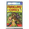 Image 1 : Thrilling Comics #1 (Better Publications, 1940) CGC VF 8.0 White pages. Only three months after <...
