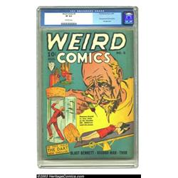 Weird Comics #5 (Fox, 1940) CGC VF 8.0 Off-white pages....