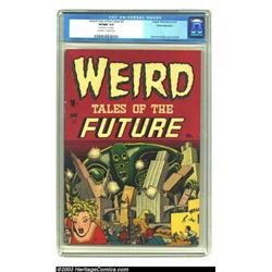 Weird Tales of the Future #2 White Mountain pedigree (Aragon, 1952) CGC VF/NM 9.0 Off-white to wh...