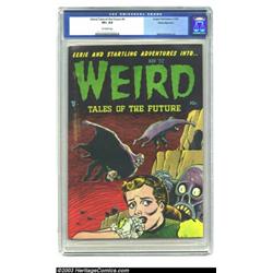 Weird Tales of the Future #4 White Mountain pedigree (Aragon, 1952) CGC VF+ 8.5 Off-white pages....
