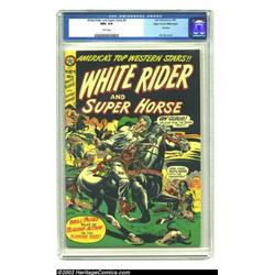 White Rider and Super Horse #4 Mile High pedigree (Star Publications, 1950) CGC NM+ 9.6 White pag...