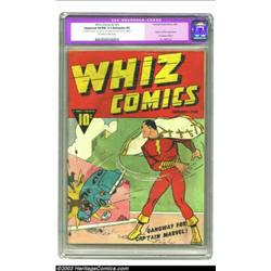 Whiz Comics #1 (Fawcett, 1940) CGC Apparent VG/FN 5.0 Extensive (P) Off-white to white pages. One...