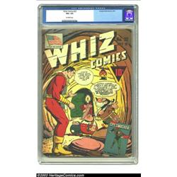 Whiz Comics #32 (Fawcett, 1942) CGC VG+ 4.5 Off-white pages....