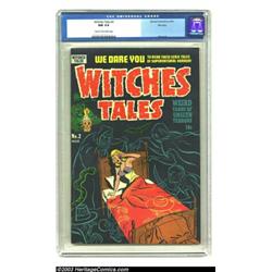 Witches Tales #2 File Copy (Harvey, 1951) CGC NM 9.4 Cream to off-white pages....