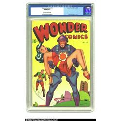 Wonder Comics #14 (Better Publications, 1947) CGC VF/NM 9.0 Off-white to white pages....
