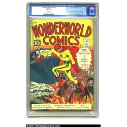WonderWorld Comics #3 (Fox, 1939) CGC NM 9.4 Off-white pages. Two comic artist legends, Will Eisn...