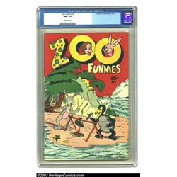 Zoo Funnies #2 (Children's Comics Publications, 1945) CGC NM+ 9.6 Off-white pages....