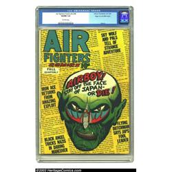 Air Fighters Comics V2#8 Mile High pedigree (Hillman Fall, 1944) CGC VG/FN 5.0 Off-white pages....