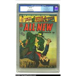 All-New Comics #13 File Copy (Harvey, 1946) CGC VF 8.0 Cream to off-white pages. This title was t...