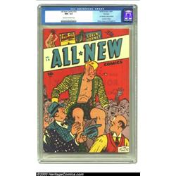All-New Comics #14 File Copy (Harvey, 1947) CGC NM+ 9.6 Cream to off-white pages....