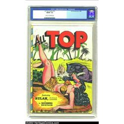 All Top Comics #13 (Fox Features Syndicate, 1948) CGC FN/VF 7.0 Cream to off-white pages. Fox col...