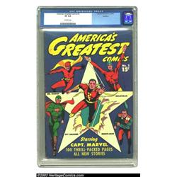 America's Greatest Comics #2 Rockford pedigree (Fawcett, 1942) CGC VF 8.0 Off-white pages....