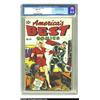 Image 1 : America's Best Comics #29 Mile High pedigree (Nedor Publications, 1949) CGC NM+ 9.6 White pages....