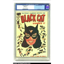 Black Cat #2 (Harvey, 1946) CGC VF/NM 9.0 Cream to off-white pages. Joe Simon is credited with th...