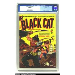 Black Cat #28 File Copy (Harvey, 1951) CGC NM 9.4 Cream to off-white pages....