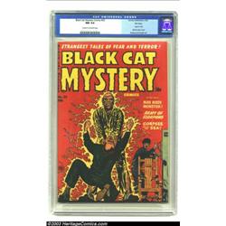 Black Cat Mystery #33 File Copy (Harvey, 1952) CGC NM 9.4 Cream to off-white pages. This fabulous...