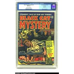 Black Cat Mystery #34 File Copy (Harvey, 1952) CGC NM- 9.2 Cream to off-white pages....
