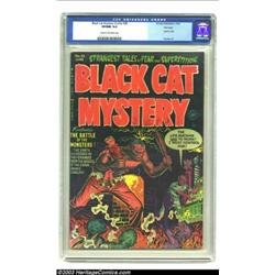 Black Cat Mystery #36 File Copy (Harvey, 1952) CGC VF/NM 9.0 Cream to off-white pages. Some of th...