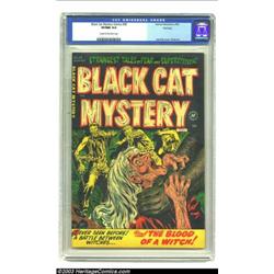 Black Cat Mystery #38 File Copy (Harvey, 1952) CGC VF/NM 9.0 Cream to off-white pages....