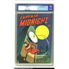 Image 1 : Captain Midnight #45 Mile High pedigree (Fawcett, 1946) CGC NM 9.4 Off-white to white pages....