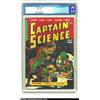 Image 1 : Captain Science #4 (Youthful Magazines, 1951) CGC VF- 7.5 Cream to off-white pages....