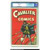 Image 1 : Cavalier Comics #2 Mile High pedigree (A.W. Nugent, 1945) CGC NM- 9.2 White pages....