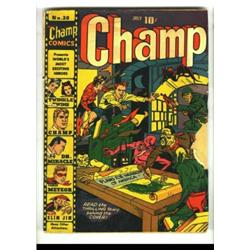 Champ Comics Group (Harvey, 1942). These issues of <B>Champ Comics have a <I>lot of different fea...
