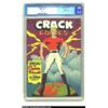 Image 1 : Crack Comics #31 Rockford pedigree (Quality, 1943) CGC NM+ 9.6 White pages....
