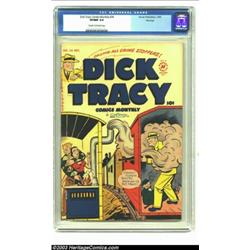 Dick Tracy #34 File Copy (Harvey, 1950) CGC VF/NM 9.0 Cream to off-white pages....