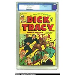 Dick Tracy #37 File Copy (Harvey, 1951) CGC NM 9.4 Cream to off-white pages....