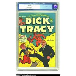 Dick Tracy #38 File Copy (Harvey, 1951) CGC NM 9.4 Cream to off-white pages....