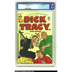 Dick Tracy #39 File Copy (Harvey, 1951) CGC NM 9.4 Cream to off-white pages....