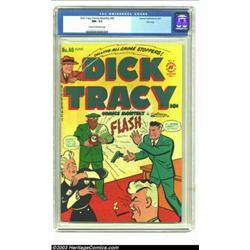 Dick Tracy #40 File Copy (Harvey, 1951) CGC NM- 9.2 Cream to off-white pages....
