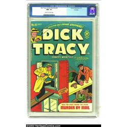 Dick Tracy #41 File Copy (Harvey, 1951) CGC NM- 9.2 Cream to off-white pages....