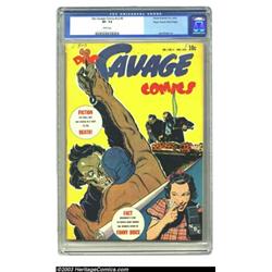 Doc Savage Comics V2#4 Mile High pedigree (Street &amp; Smith, 1943) CGC VF- 7.5 White pages. Thi...