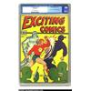 Image 1 : Exciting Comics #1 (Nedor Publications, 1940) CGC VF- 7.5 Cream to off-white pages....