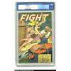 Image 1 : Fight Comics #51 (Fiction House, 1947) CGC NM 9.4 Cream to off-white pages....