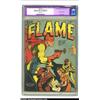 Image 1 : The Flame #1 (Fox, 1940) CGC Apparent FN 6.0 Slight (P) Off-white pages. Lou Fine's exquisite art...