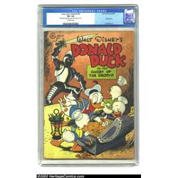 Four Color #159 Donald Duck in "The Ghost of the Grotto" (Dell, 1947) VF+ 8.5 Off-white pages....