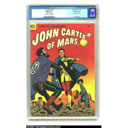 Four Color #437 John Carter of Mars - White Mountain pedigree (Dell, 1952) CGC NM+ 9.6 Off-white...