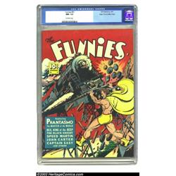 Funnies #51 Mile High pedigree (Dell, 1941) CGC NM- 9.2 Off-white pages....