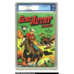 Gene Autry Comics #5 Mile High pedigree (Fawcett, 1943) CGC NM 9.4 Off-white pages....